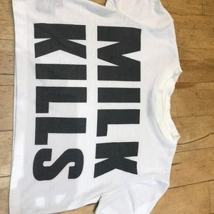 Jeremy Scott crop top